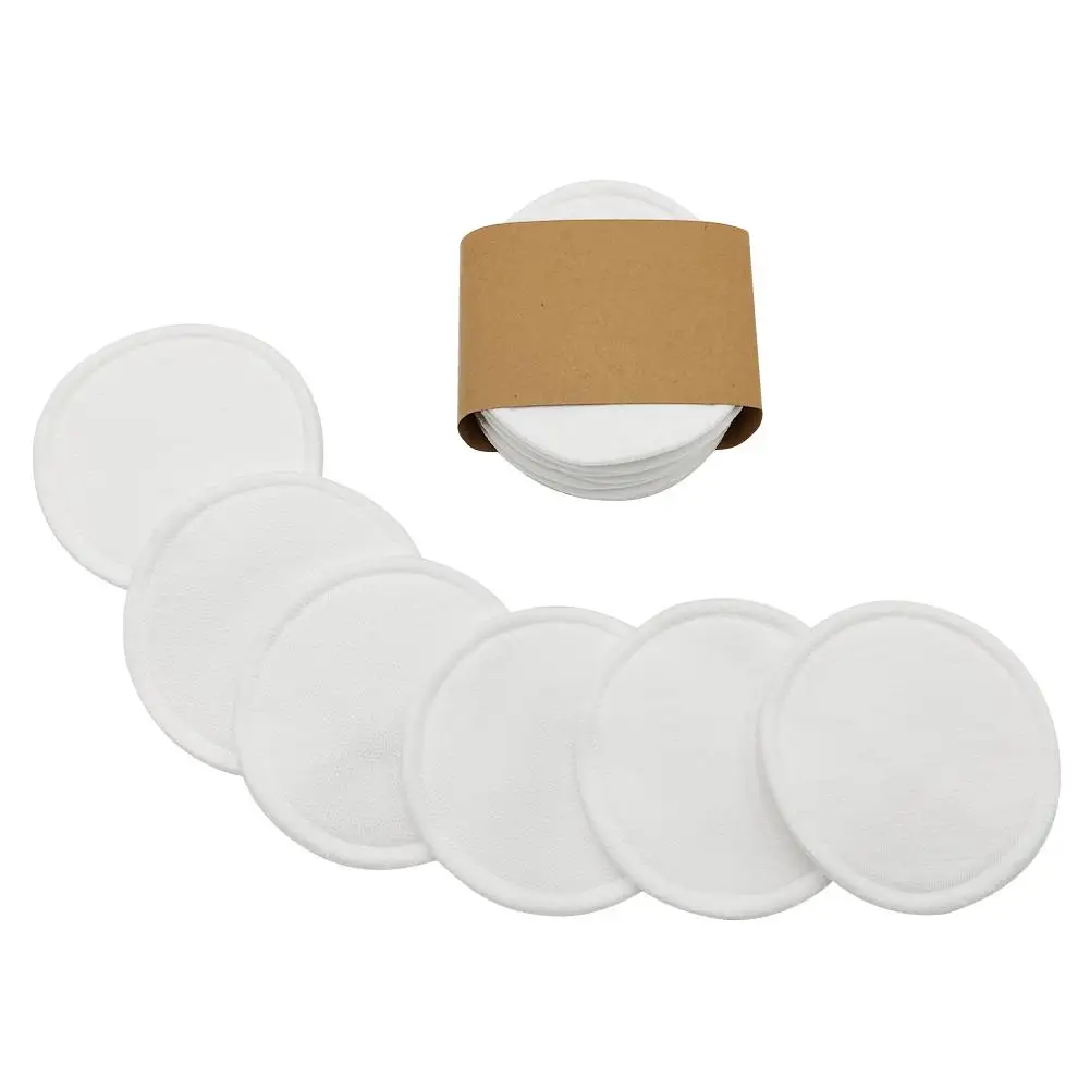 

10pcs Bamboo Fiber Makeup Removal Pad Reusable Cotton Rounds Washable Makeup Pads For Nail Art Remover Wipes Face Skin Cleaning