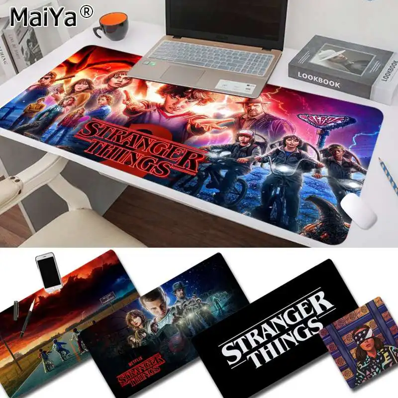 

Maiya Boy Gift Pad Stranger Things TV Laptop Gaming Mice Mousepad Free Shipping Large Mouse Pad Keyboards Mat