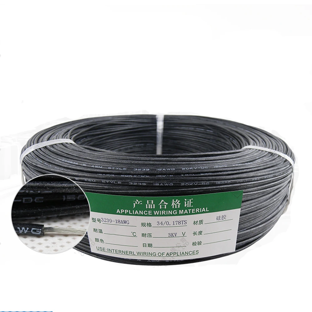 SHENGPAI фабрика медный силиконовый кабель UL 3239 16/18/20/22/24/26 AWG изолированный