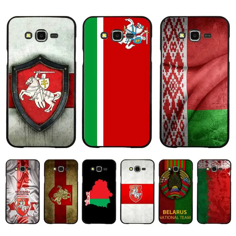 

Belarus flag Phone Case For Samsung Galaxy J 4plus J6 J5 J72016 J7prime cover for J7Core J6plus Back Coque