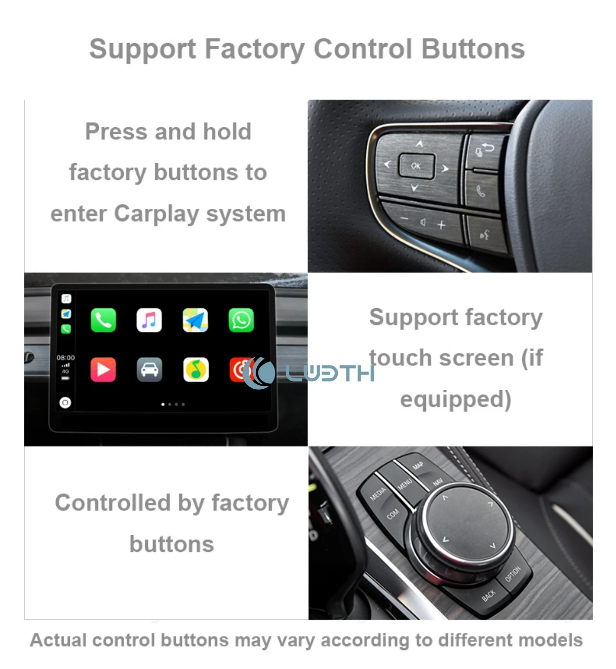 Беспроводной Carplay и Android Авто Модуль обновления для Lexus моделей с