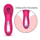 Фаллоимитаторы моющиеся присосках, для клитора вибратор силиконовый Массаж точки G экологически чистый женский Автоматический Вибратор массажер