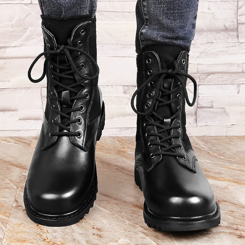 Модные ботильоны в стиле ретро Мужская обувь уличные ботинки-дезерты из