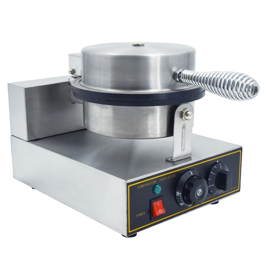 Comprare Uova Elettrico Rotolo Creatore Croccante Frittata Non-Bastone Di Cottura Pan Cialde FAI DA TE Singola Testa Macchina Per Il Gelato Con La Temperatura Di Controllo