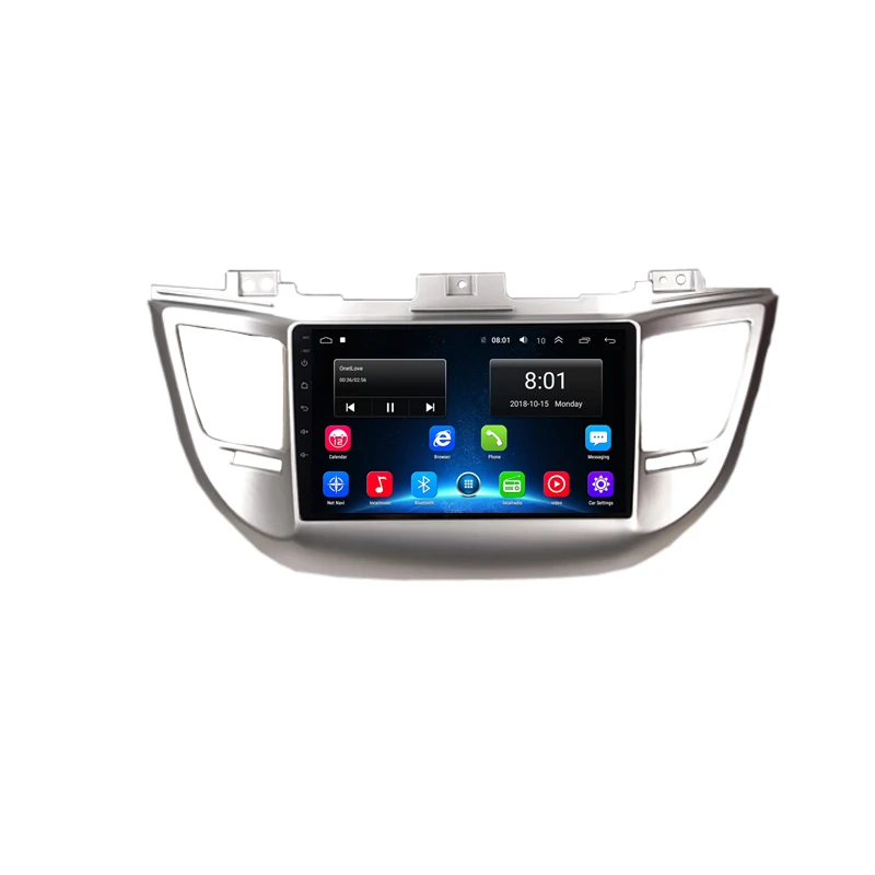 " Android 9,1 автомобильный dvd-плеер gps для hyundai Tucson/IX35 аудио Радио стерео Навигатор bluetooth wifi