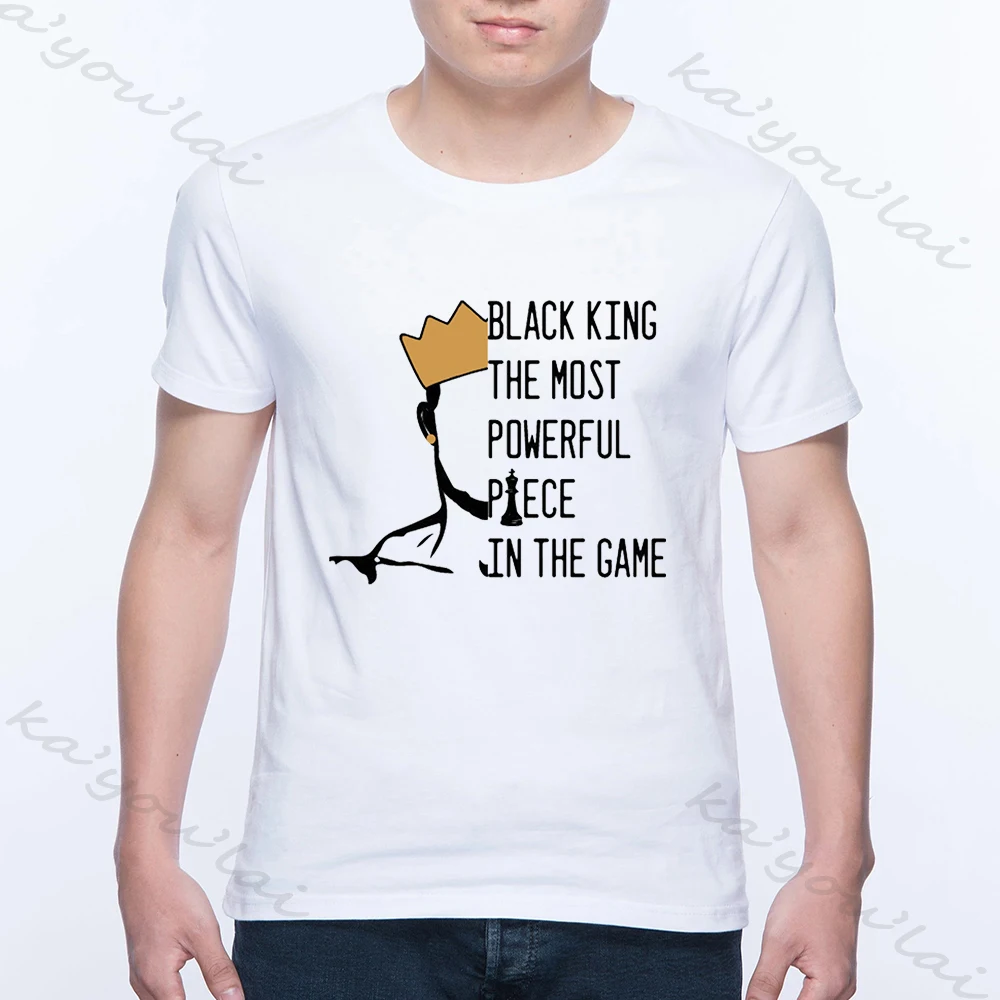 Футболка Black king мужская с мотивом игры Harajuku топ цитатами босс Королевство
