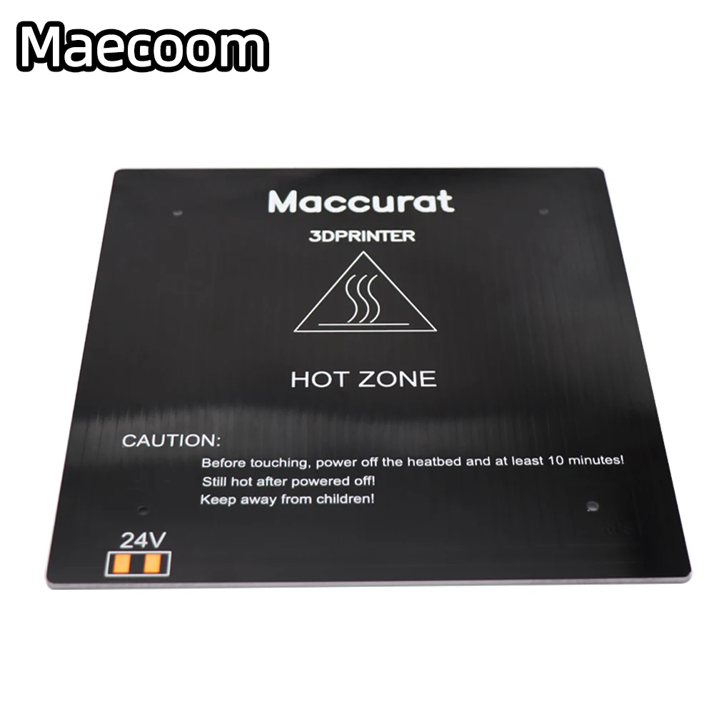 

24V 200W Upgraded heatbed180*180x3mm Mini Aluminium Heatbed Heat Plate hot bed for 3D printer parts