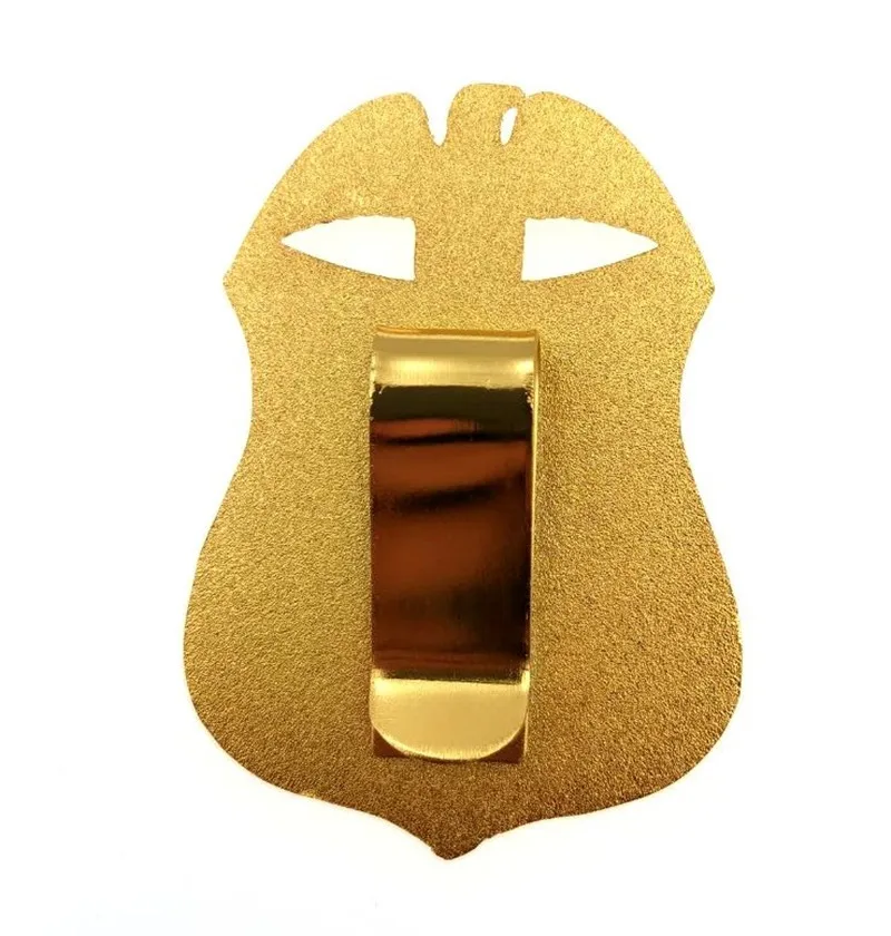 Новый кожаный Универсальный держатель для значков полицейский детектив с