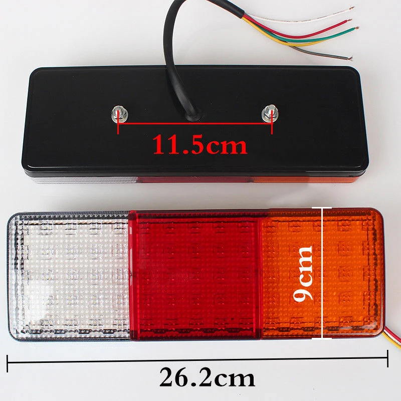 

Accessories Tail Light Lamp For Caravan Indicator Removable Super Bright