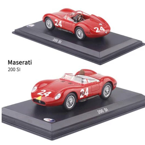 1:43 Масштаб металлический сплав классический Maseratis гоночный ралли модель автомобиля литые автомобили игрушки для коллекции дисплей для детей Подарки - Цвет: 15
