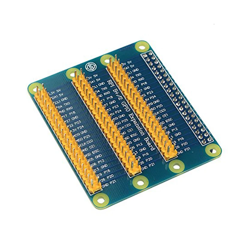 Плата расширения Raspberry Pi Gpio один ряд три ряда для 4 3 Model B +|Аксессуары