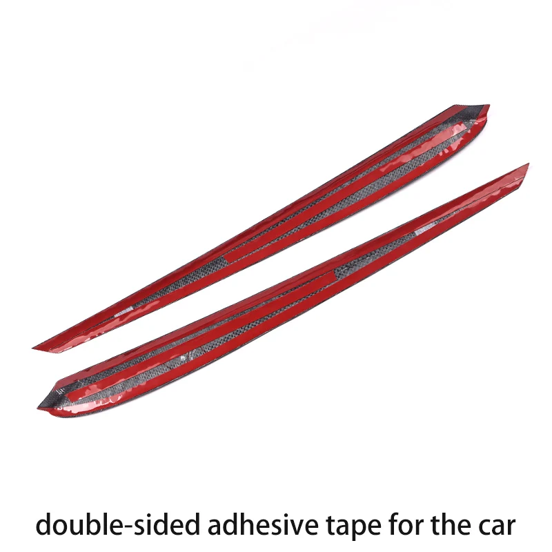 CREATE CARBON Interior Modification For Tesla Model 3 Y Car Door Inner Trim Real Carbon Fiber Accessories Parts | Автомобили и