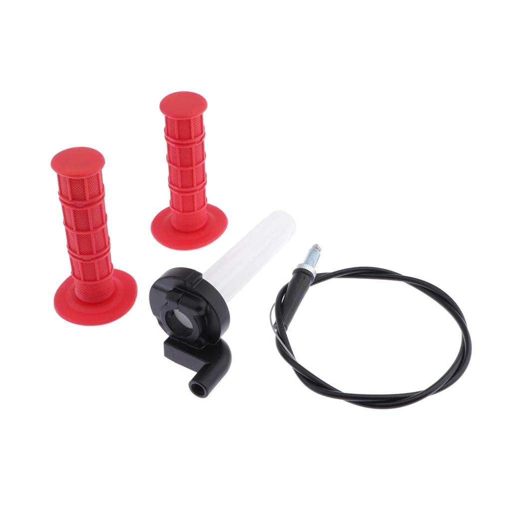

Twist 22mm 7/8in Handle Grip Throttle Grip Tube Cable Universal for Dirtbike