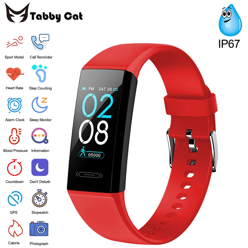 

V100S Bluetooth Смарт-браслет для Android IOS 1,14 дюймов HD Смарт-браслет ЭКГ измерение давления и температуры смарт-браслет