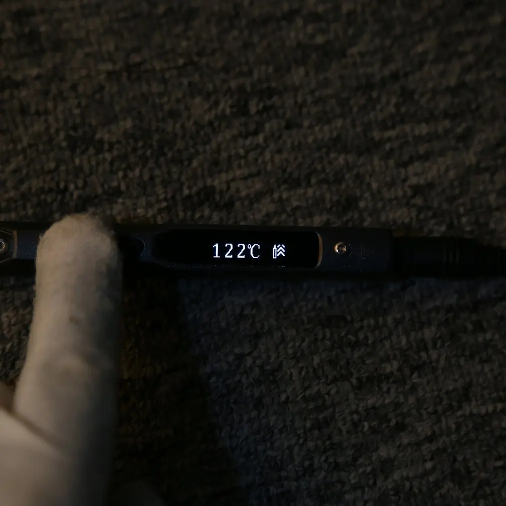 TS100 65 Вт мини Электрический паяльник набор цифровой oled дисплей с регулируемой