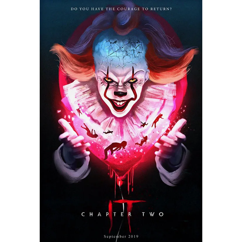 

5D DIY Diamond Painting Movie Clown Reincarnation Poster Full Drill Embroidery Cross Stitch Mosaic Art Wall Decor Gift CM03