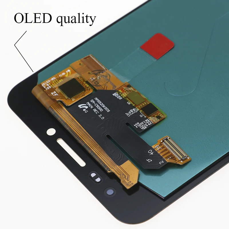 Оригинальный Super AMOLED ЖК дисплей 5 2 дюйма для SAMSUNG Galaxy C5 сенсорный экран C5000