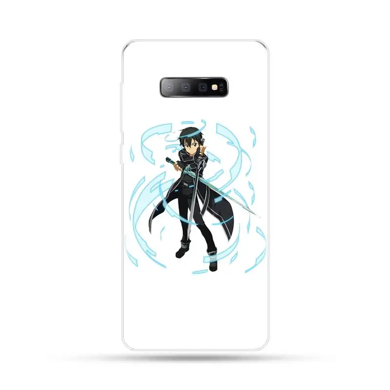 

Sword Art Online SAO Anime Phone Case For Samsung Galaxy S5 S6 S7 S8 S9 S10 S10e S20 edge plus lite cover funda shell