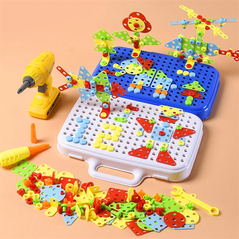 Сверлильный винт 3D креативная мозаика головоломка игрушки детские строительные
