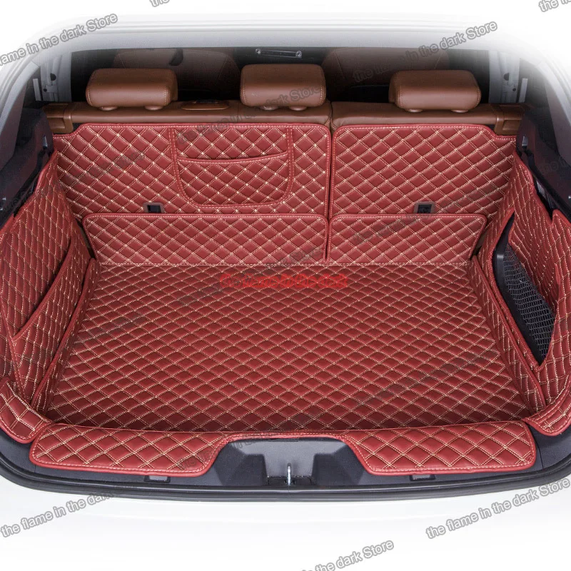 Кожаный коврик Lsrtw2017 для багажника автомобиля подкладка груза Haval H6 2017 2018 2019 2020 2021