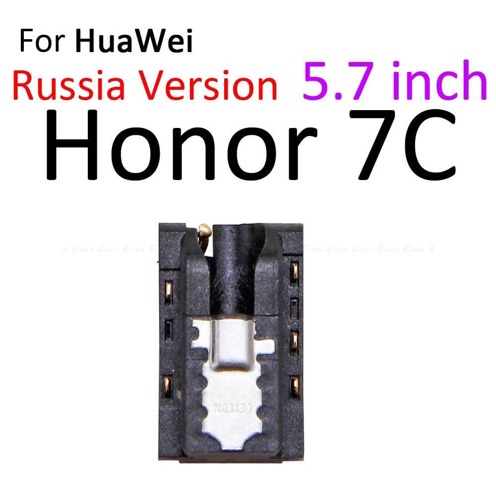 Разъем для наушников аудио гибкий порт Разъем для HuaWei Honor Play 7C 7A 7X7 S 6C 6A 6X 5C Pro Наушники запасные части - Цвет: For Honor7C 5.7inch