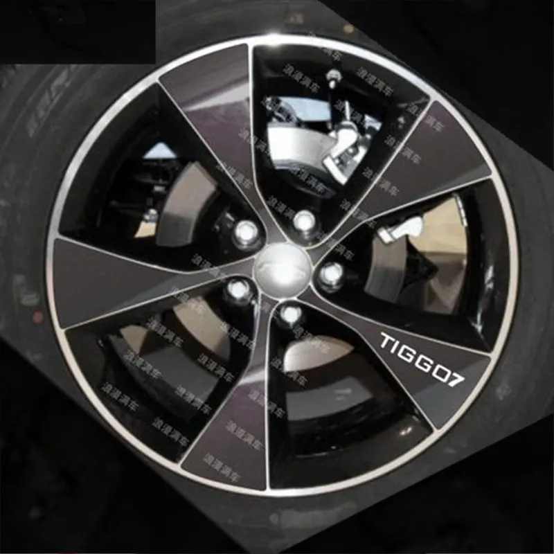 Для Chery Tiggo 7, Tiggo7, обод наклейки колеса автомобиля - Цвет: L