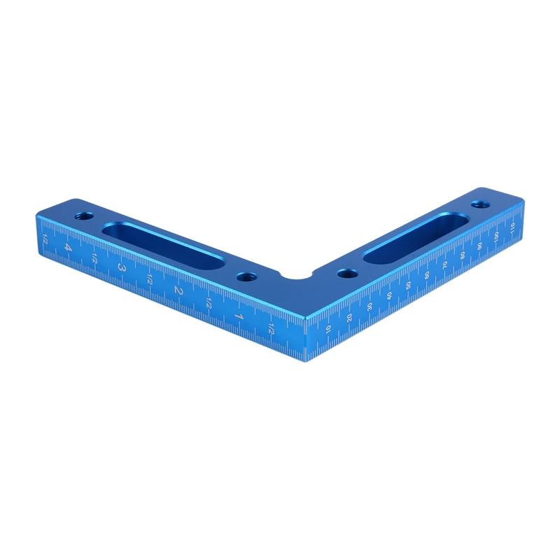 

Aluminium Alloy 90 Degree Positioning Squares (12X12cm) Right Angle Clamps Woodworking Carpenter Tool for Picture Frame