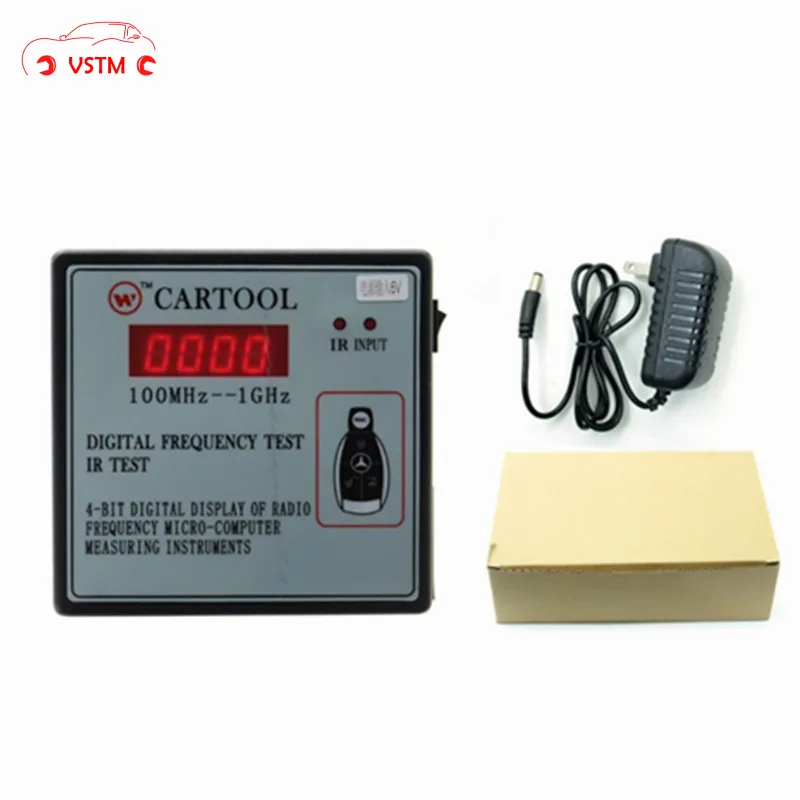 

Car IR Infrared Remote Key Frequency Tester (Frequency Range 100-1000MHZ) Remote Control Digital Frequency Test CARTOOL