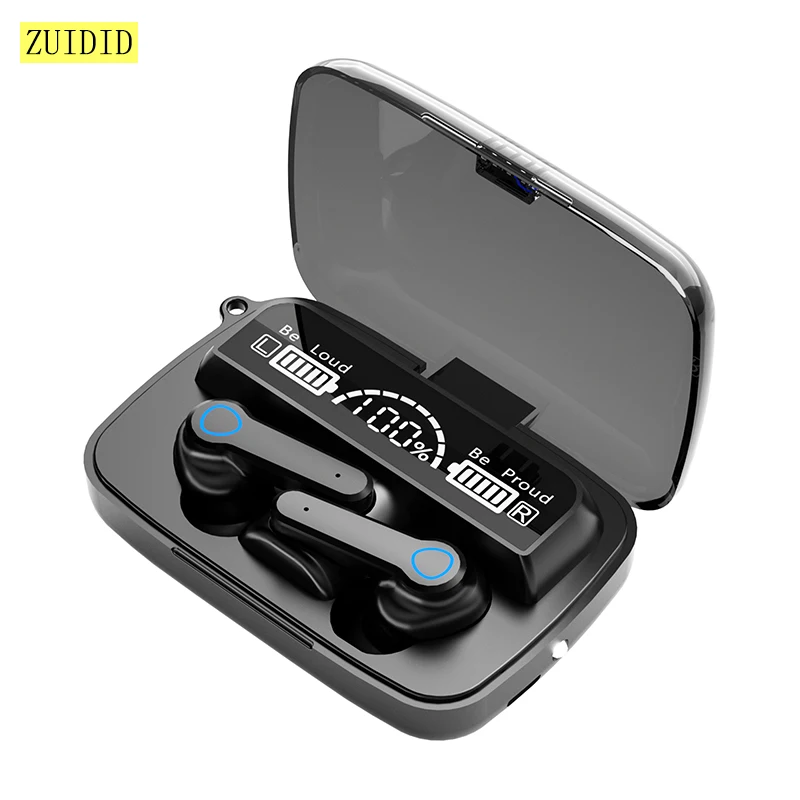 

Беспроводные наушники M19 TWS Bluetooth 5,1 с сенсорным управлением, наушники-вкладыши с шумоподавлением, спортивные водонепроницаемые наушники с м...
