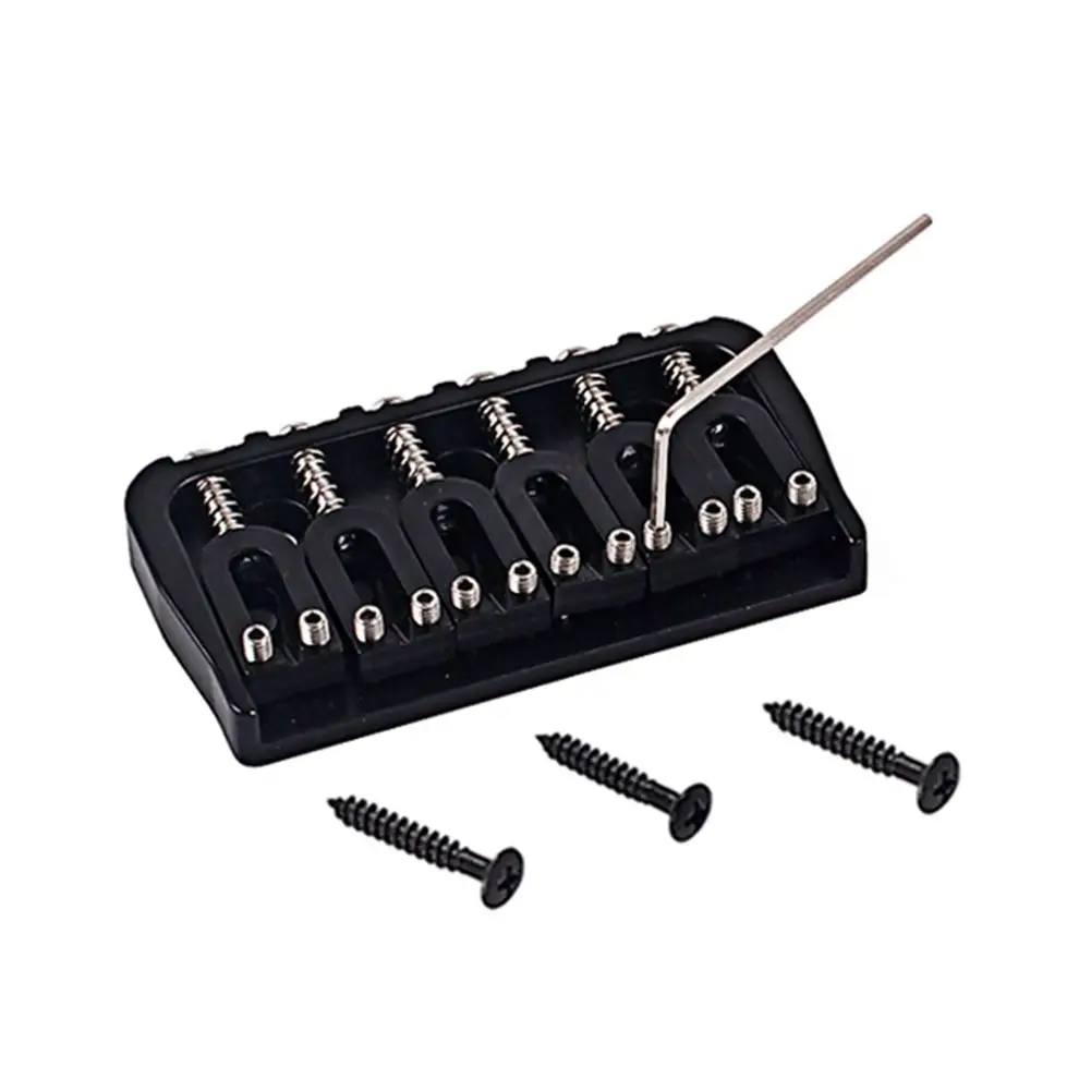 ga890 durable tragbare 6 saiten sattel schwarz brücke elektrische gitarre zubehör sattel schwarz brücke elektrische gitarre zubehö