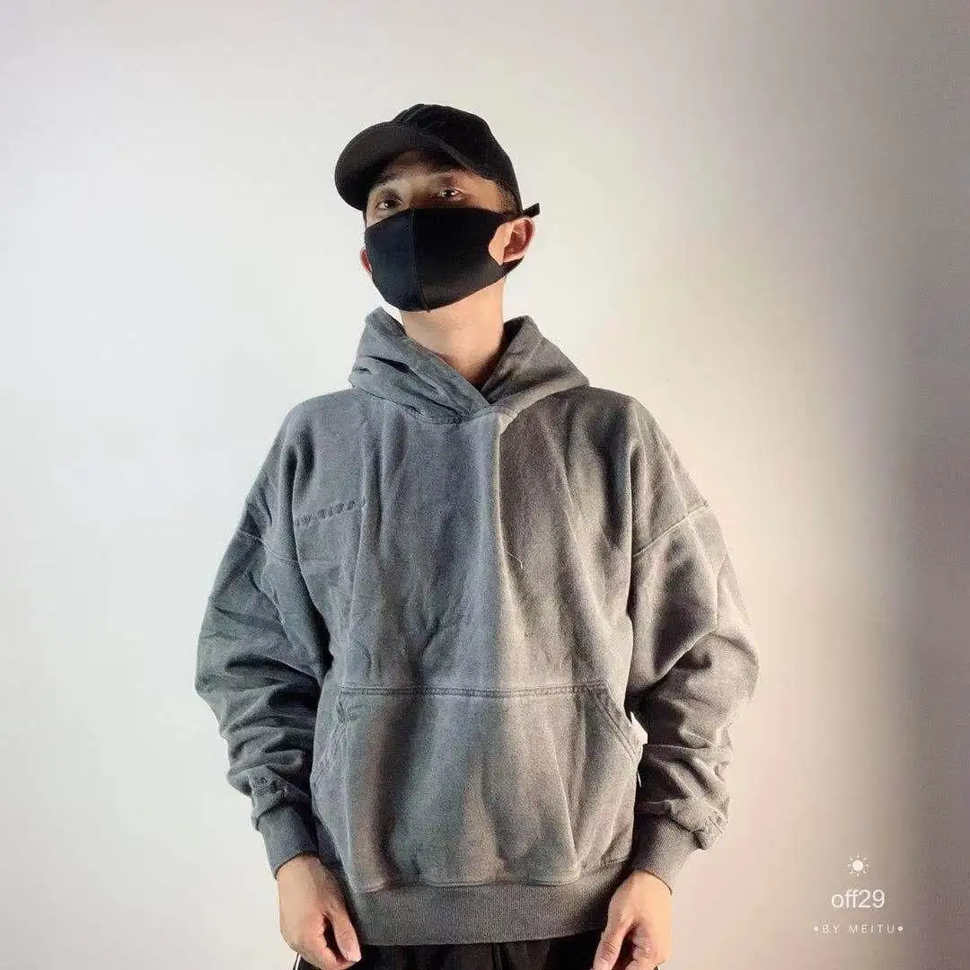 19SS толстовки с холодной стеной, старый стиль, вышивка, высокое качество, ACW, толстовки для мужчин и женщин, kanye west, пуловер с холодной стеной, мужская толстовка с капюшоном