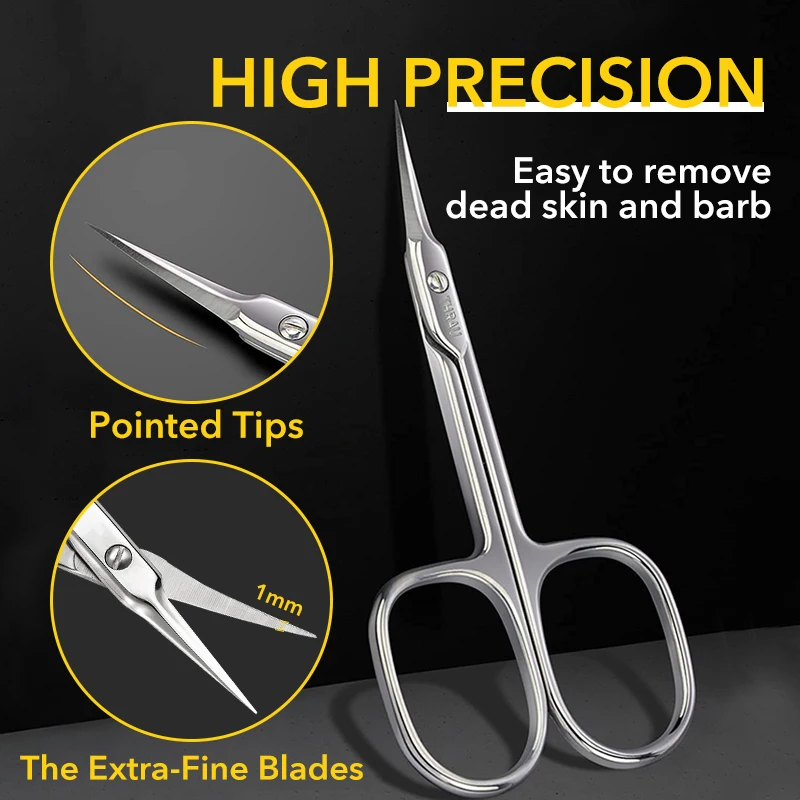 Профессиональные ножницы для маникюра и педикюра из нержавеющей стали | Красота