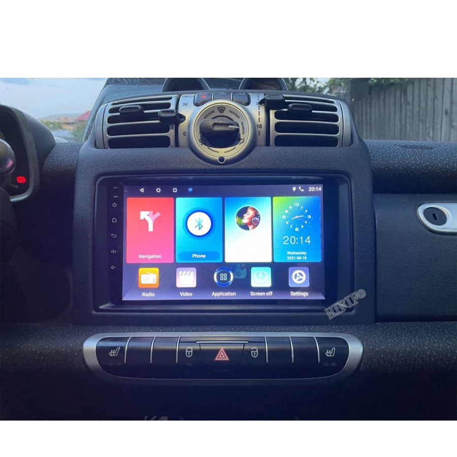 Carplay Android 11 для Smart Fortwo W451 2006 ~ 2016 стерео радио видео Wifi карта GPS навигация