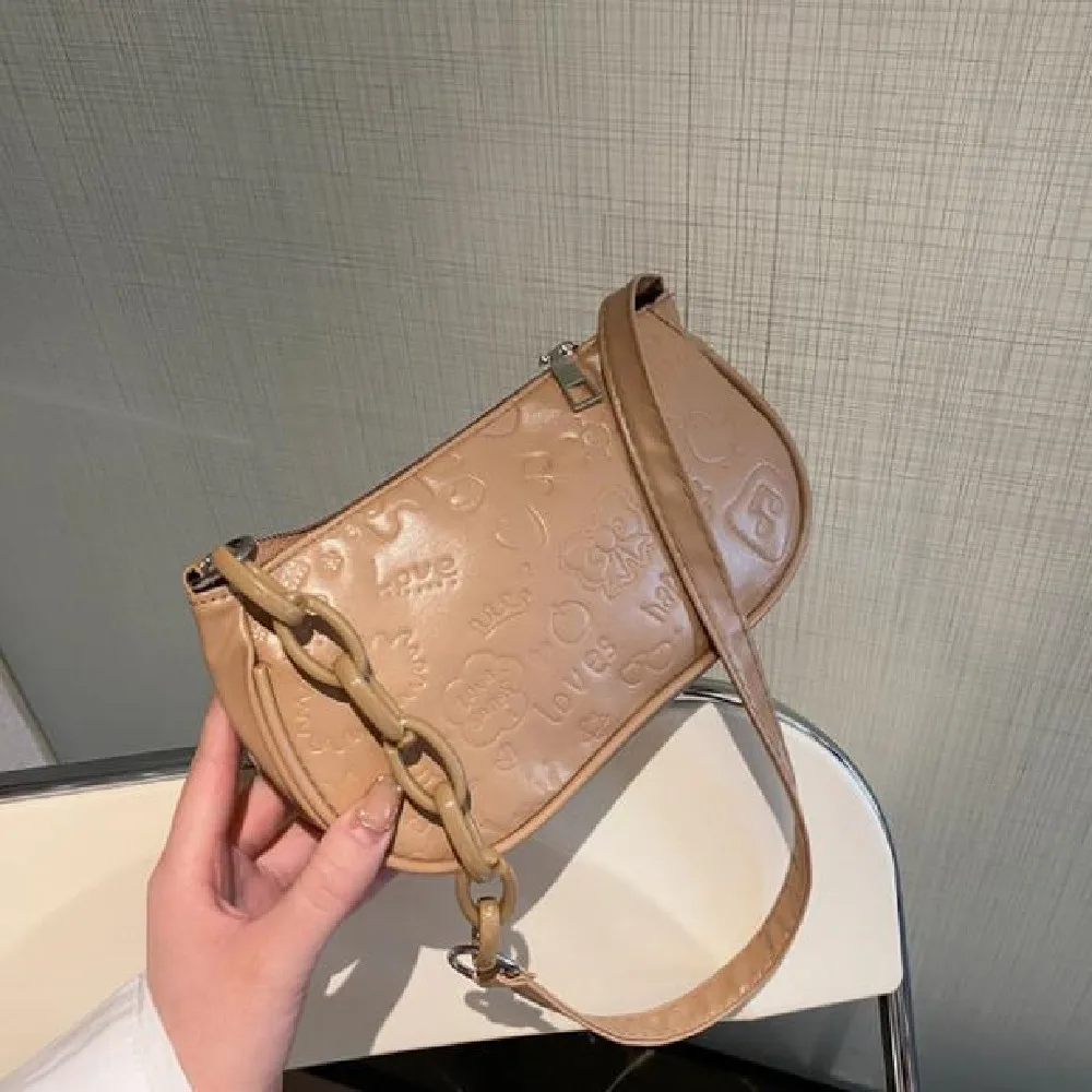 

Fashion small bag spring and summer new style retro ancient ways armpit small bag fashion single shoulder bag contracted handbag