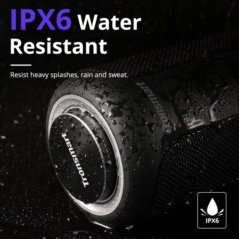 Tronsmart T6 плюс держатель серии Upgraded Bluetooth 5 0 Динамик 40 Вт Портативный динамик TWS IPX6
