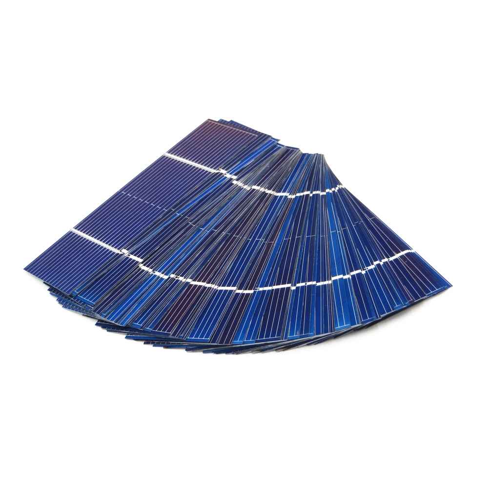100pcs / lot 156 Solar Cells Panel DIY Charger Polycrystalline Battery Charge Silicon Sunpower 5/6 inch Mono Poly | Электроника