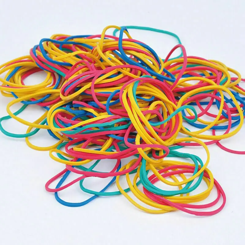 100 шт./упак. красочные натуральные резинки для тату-автомата иглы аксессуары тату