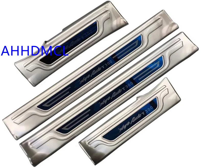 

Car Welcome Pedal Threshold Strip Door Sill Strip For Zotye T300 2017 2018 2019