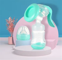 breast pump manual suction baby care breast feeding bottle milk nipple pump pregnant woman silicone er923