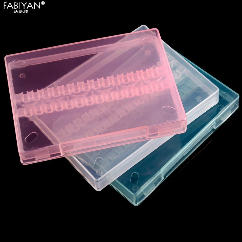 Пустая коробка для хранения с 14 ящиками акриловый держатель ногтей подставка