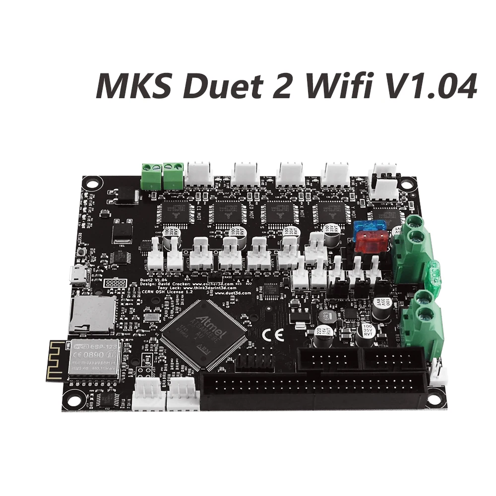 Makerbase 32-битная клонированная плата MKS Duet 2 Wifi V1.04 с сенсорным экраном 4 3 или 7 0 Pandue
