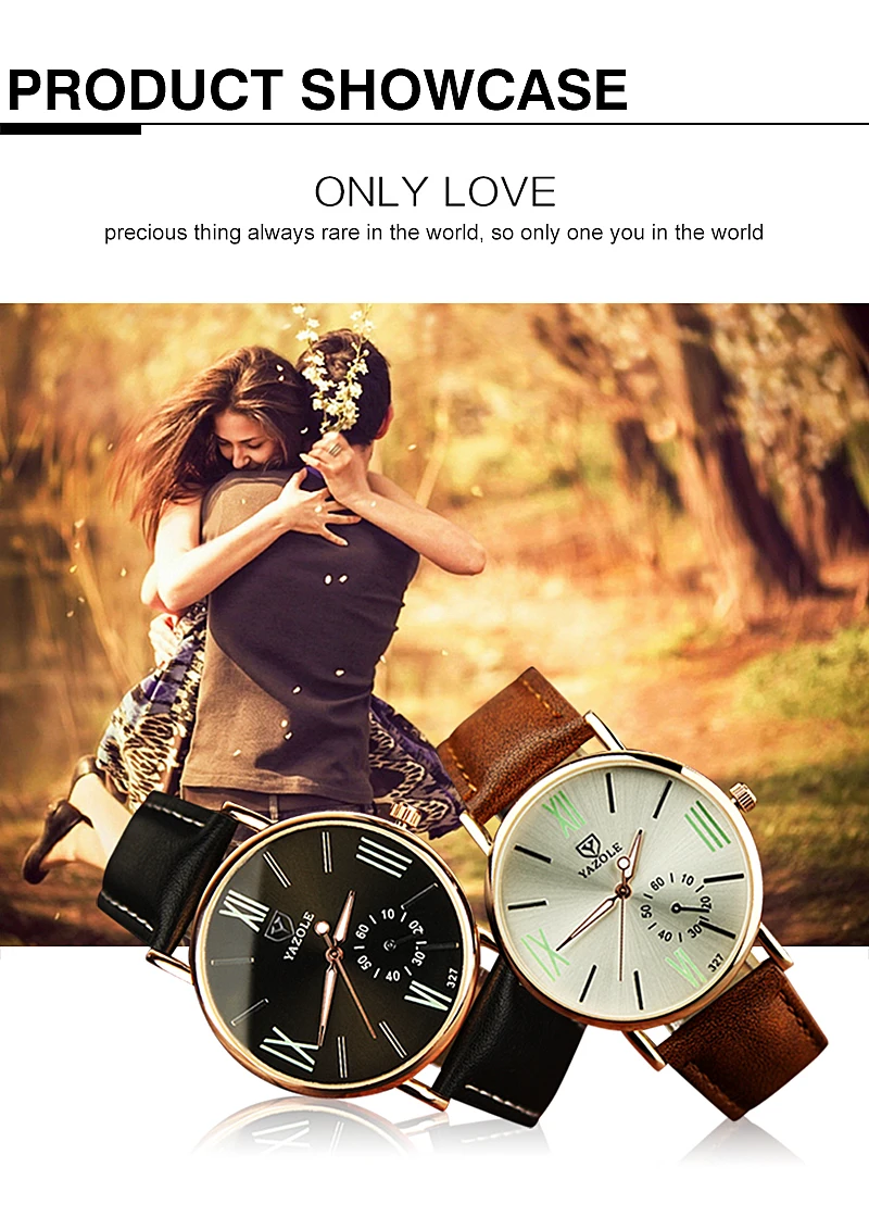 YAZOLE Роскошные Брендовые мужские часы модный кожаный браслет reloj hombre кварцевые наручные часы под платье мужские деловые часы erkek kol saati