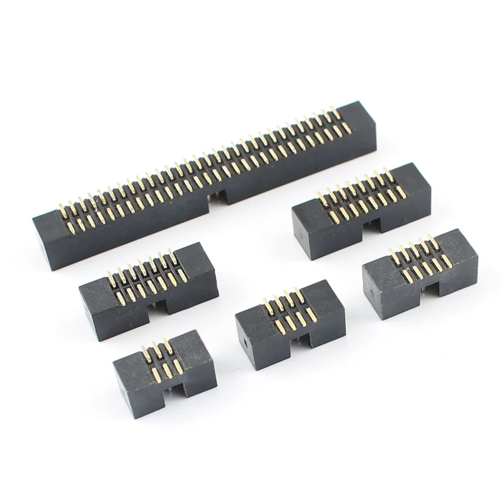 10 шт. 1 27 мм Шаг 6 8 14 16 20 26 30 34 40 50 60 Pin SMT SMD Штекерный корпус IDC разъем|Соединители| |