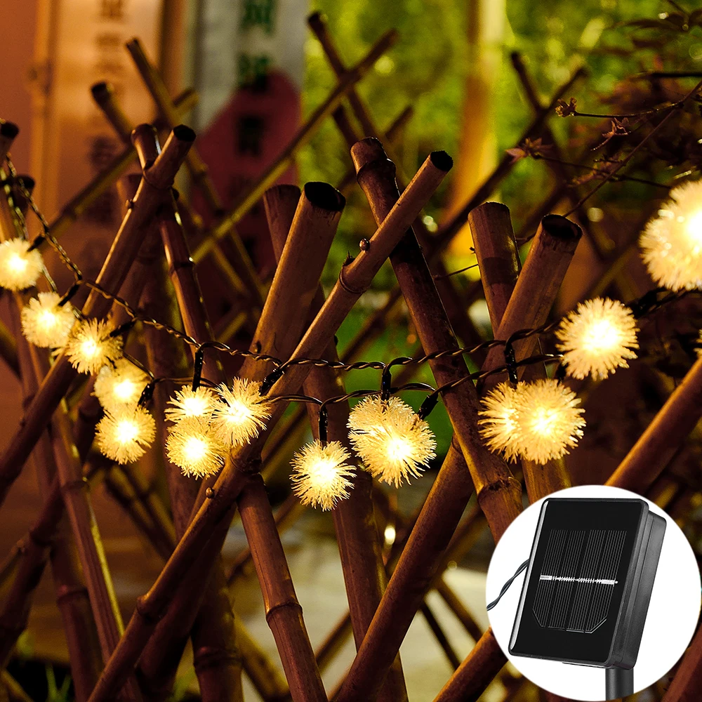 

Solar String Fairy Lights 5 M 20LED 7m 50led Waterproof Solar Power Solar Lights for Outdoor Gardens Homes Christmas Party