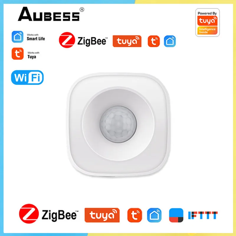

New Zigbee Smart PIR Motion Sensor Human Body Sensor Detector Home Alarm System Alert Push Function Smart PIR Motion Sensor