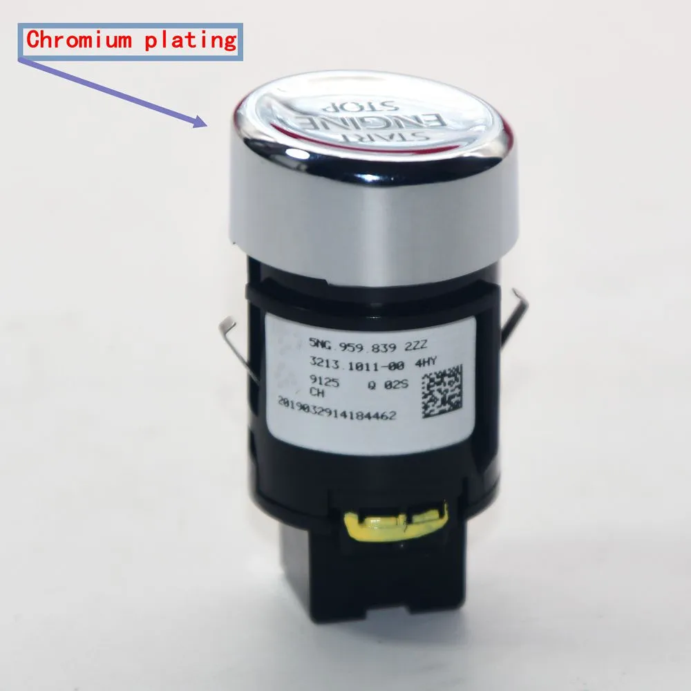 Новый автоматический переключатель старт-стоп хромирование для Tiguan 08-16 Alhambra 11-15