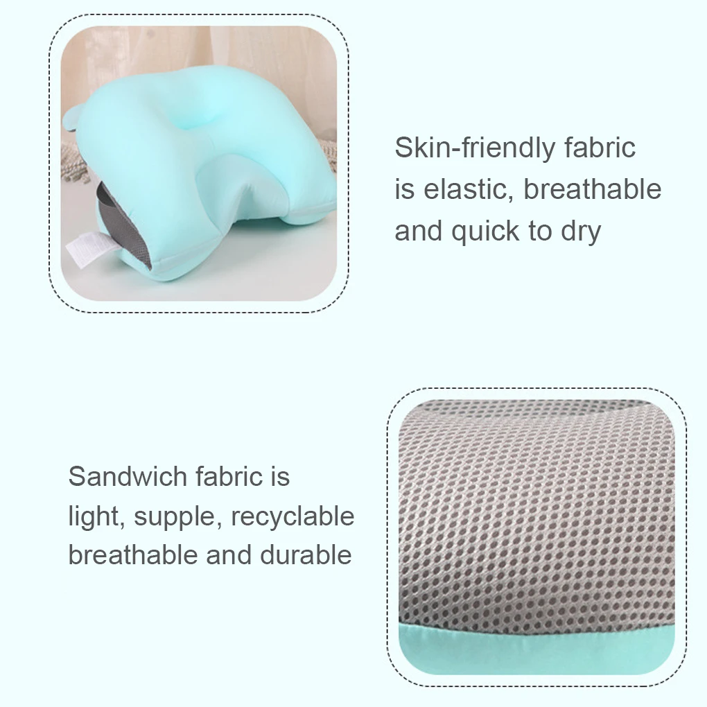 

High Quality Baby Shower Bath Tub Pad Non-Slip Bathtub Seat Support Mat Newborn Safety Bath Support Cushion Foldable Soft Pillow