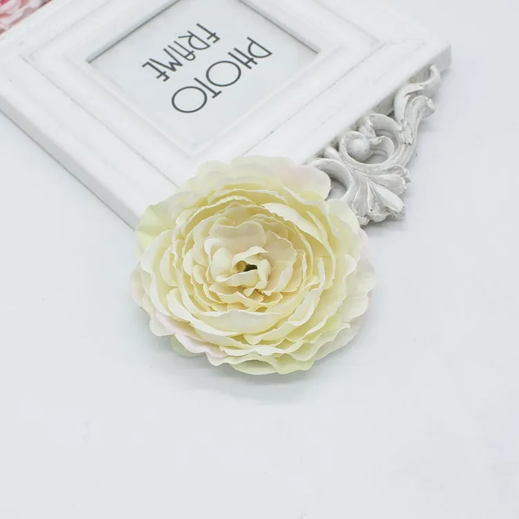2 шт. 8 5 см большие искусственные пионы цветочные головки для свадьбы цветок на
