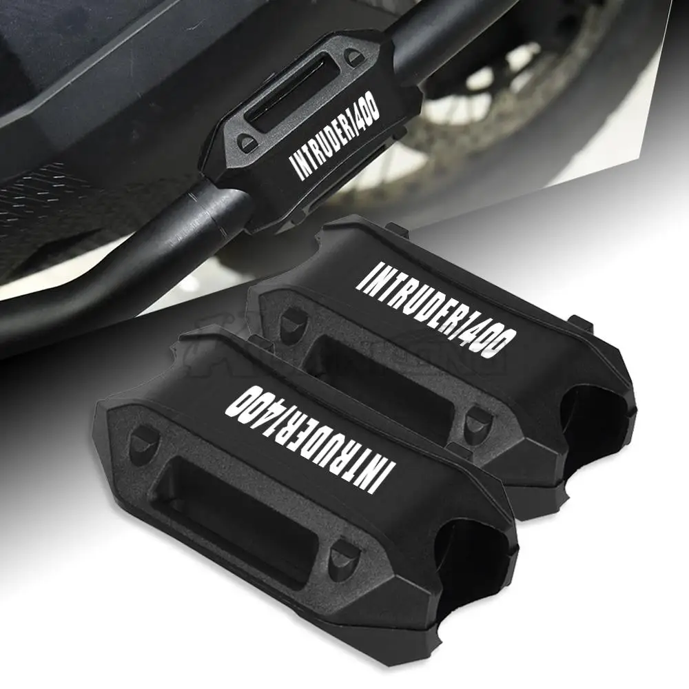 

Motor 25MM Engine Bumper Decorative Guard Block Crash bar Protection For SUZUKI INTRUDER 1400 1990-2004 2015 2017 2019 2020 21