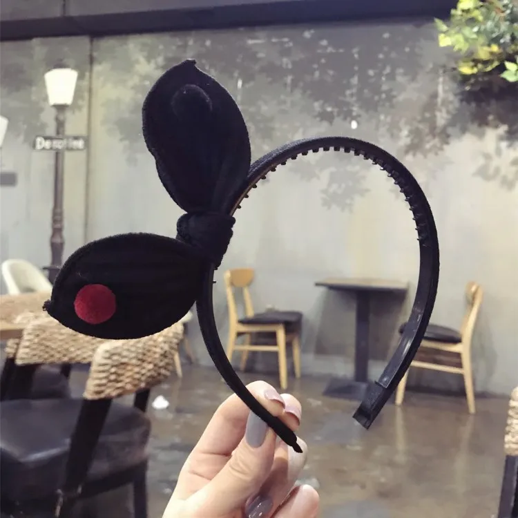 Мода Южная Корея Весна Одноцветный обруч темперамент аксессуары для волос